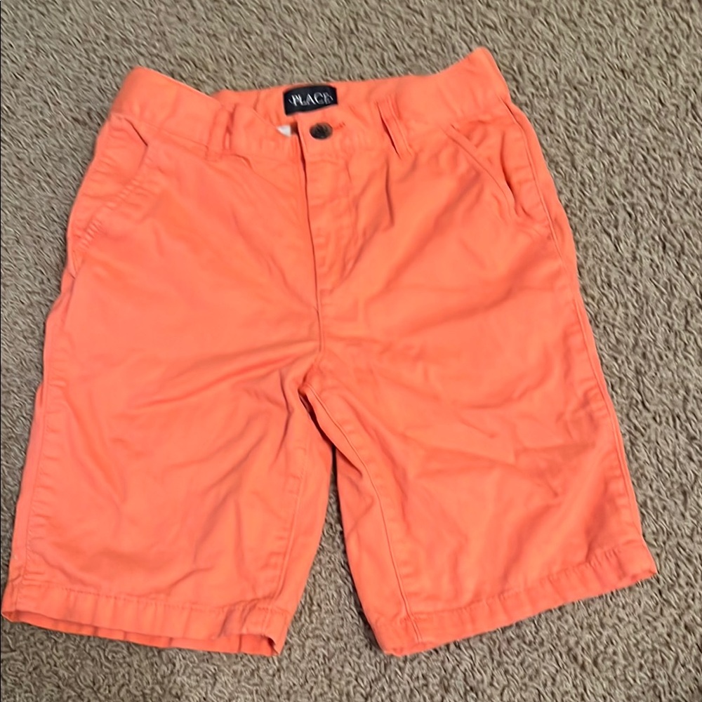 PLACE Men's Orange Shorts